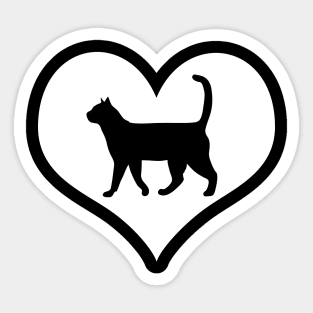 I Love Cats Sticker